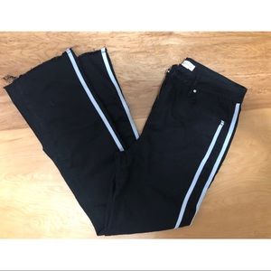 Sky and Sparrow cropped flare jean